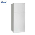 Smad 88L Hotel Mini Double Door Refrigerator / Gray Mini Fridge